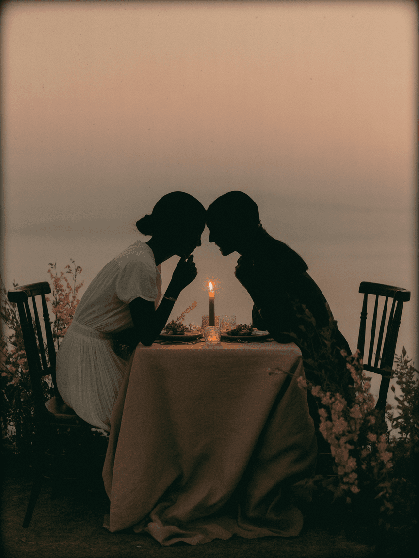 Mountain landscape with peaceful vibes